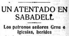 El pistolerisme a Sabadell (1919 –&nbsp;1921)